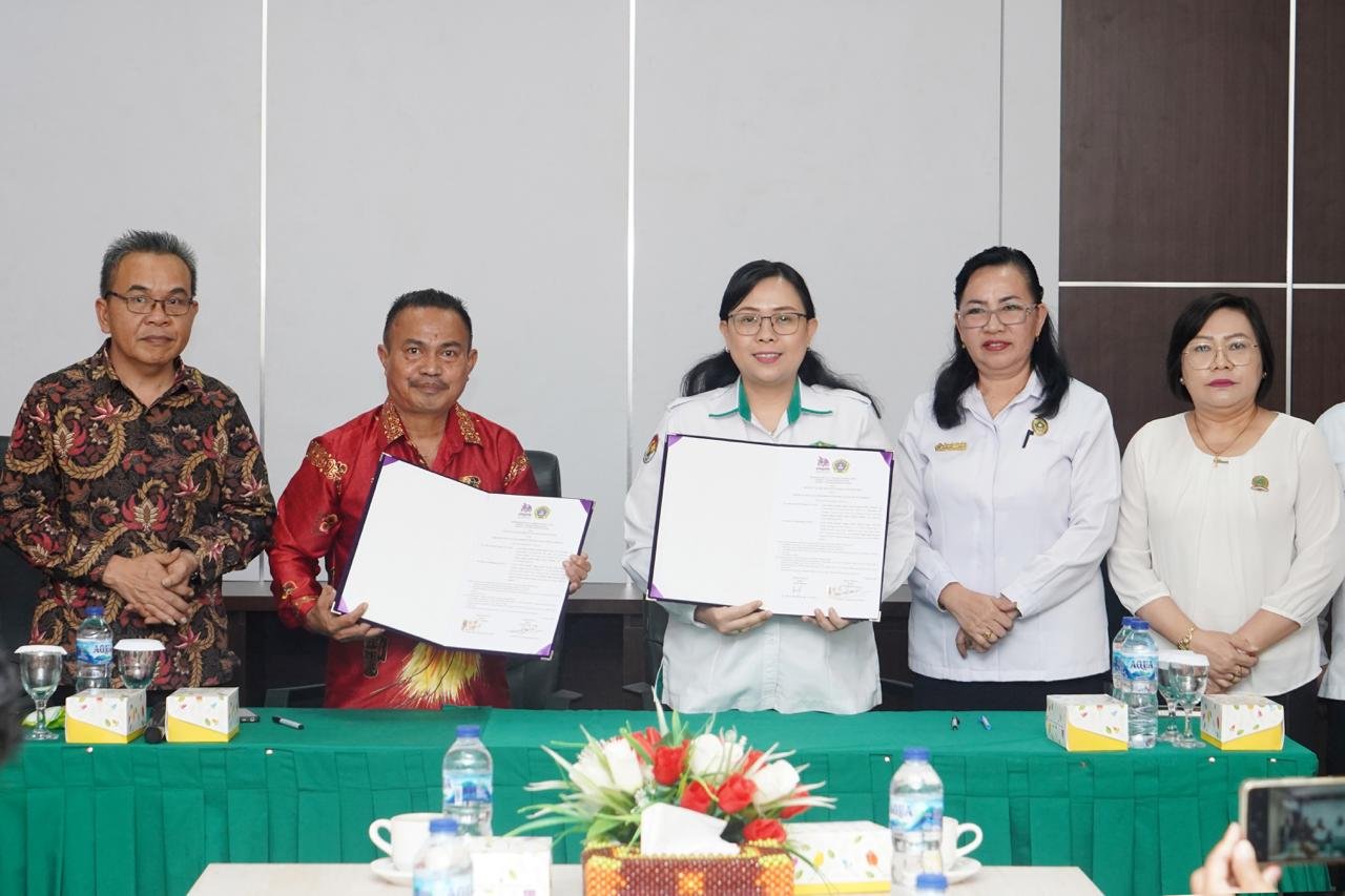 Bangun Sinergi dan Tata Kelola Unggul, IAKN Manado Lakukan MoU dan benchmarking dengan STAKN Mesias Sorong